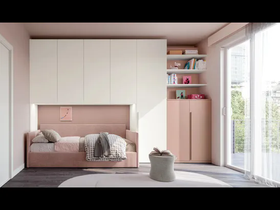 Cameretta a ponte Layout 01B di Doimo Cityline
