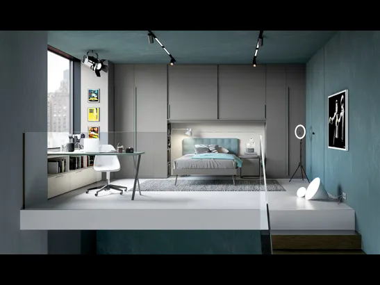 Cameretta a ponte Layout 04B di Doimo Cityline