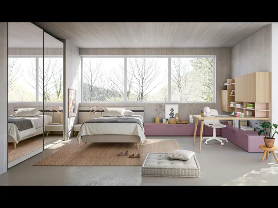 Cameretta Layout 09A di Doimo Cityline