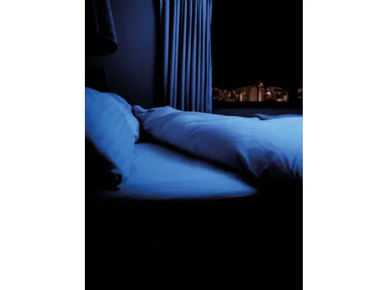 Tenda oscurante B-Twin blu di Acro Texture