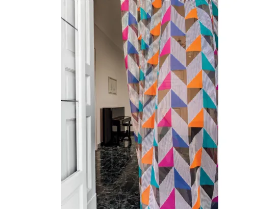 Tenda colorata geometrica Oasi di Acro Texture