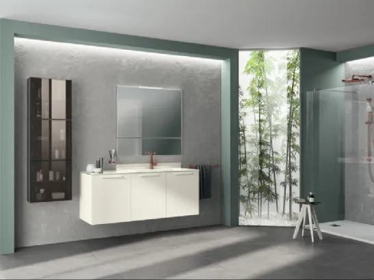Mobile da Bagno Aquo MInimalism Laccato Opaco di Scavolini Bathrooms