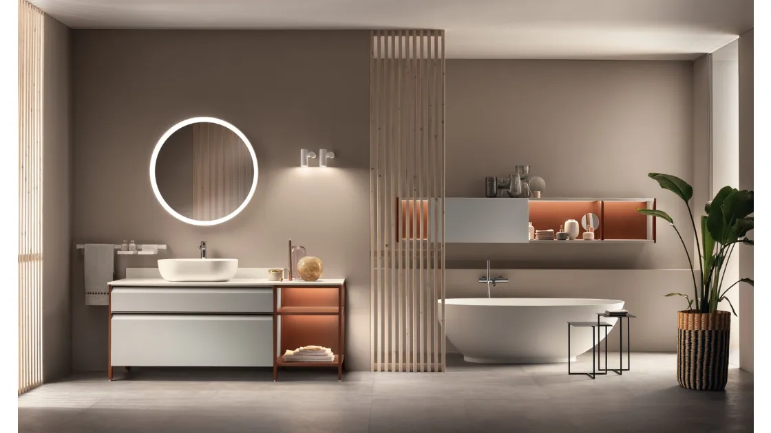 Mobile da Bagno Formalia Vasca Cot in Betalite di Scavolini Bathrooms