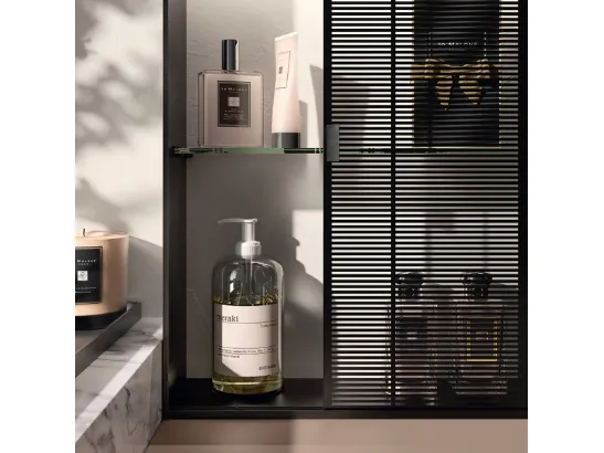 Accessorio da Bagno Lido Sistema Setup con Ante Scorrevoli di Scavolini Bathrooms