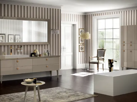 Mobile da Bagno Magnifica in laccato lucido Visone di Scavolini Bathrooms