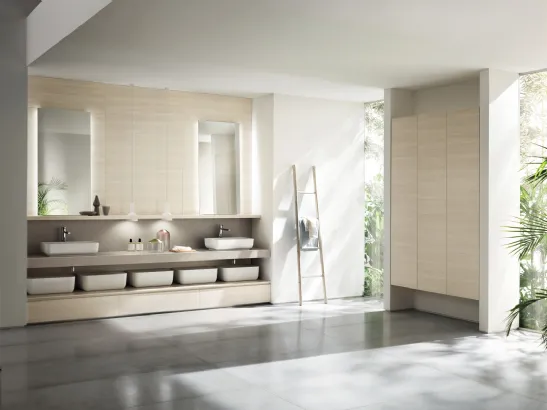 Mobile da Bagno Qi Armadio Olmo di Scavolini Bathrooms