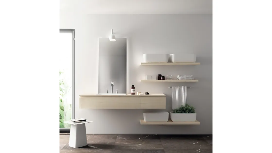 Accessori da Bagno Qi Piani e Mensole Olmo DI Scavolini Bathrooms