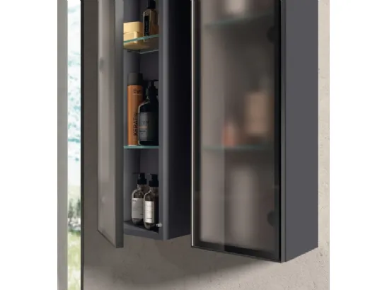 Accessori da Bagno Rivo Pensile Alluminio e Vetro fumé di Scavolini Bathrooms