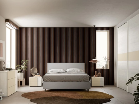 Letto con contenitore Bora di SantaLucia