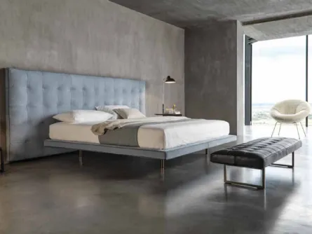 Letto matrimoniale con ampia testiera Ludwig di Desirèe