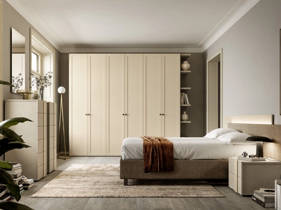 Letto con testiera a due pannelli Mari di SantaLucia