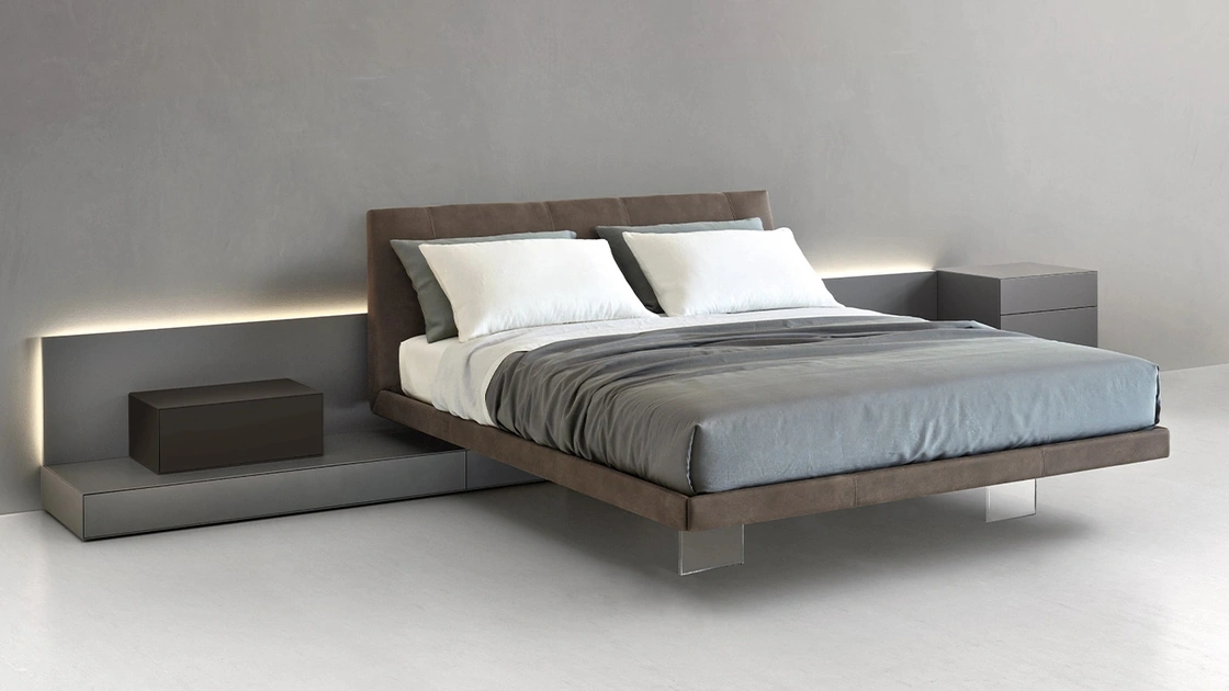 Letto con testiera Diletto di Sangiacomo