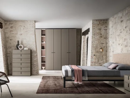 Letto con testiera Adam di SantaLucia