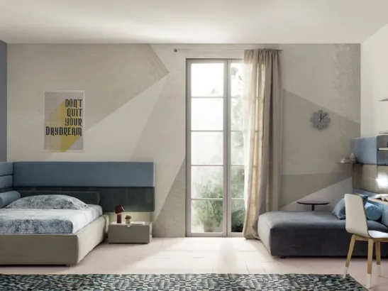 Letto Singolo Boiserie Set di Twils