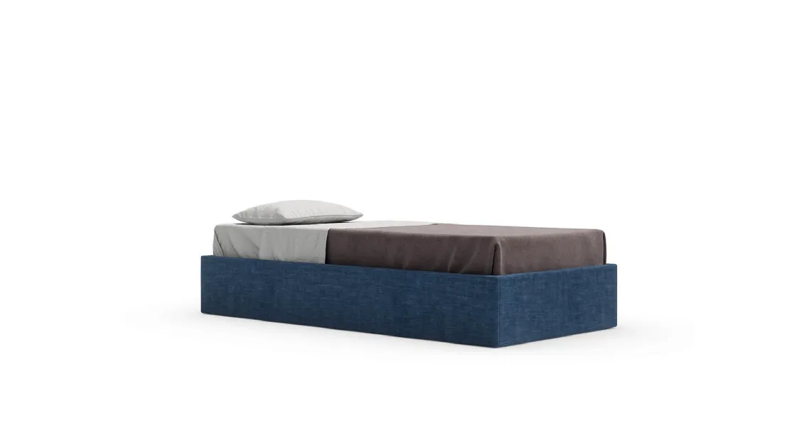 Letto singolo Sommier in tessuto di Nidi
