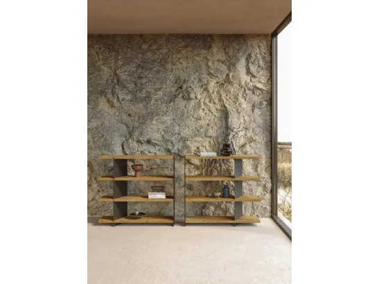 Libreria Graft Metal di Nature Design