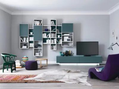 Libreria Modo Composizione M6C80 di Sangiacomo