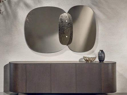 Madia Flow in frassino nero di Nature Design