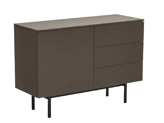 Madia in laccato opaco con top in nobilitato pietra piasentina Made CB6101 1 di Connubia