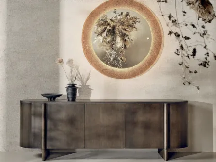 Madia Dusk in frassino moka di Nature Design