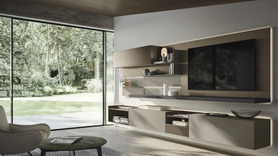 Parete Attrezzata Lampo 024 di Sangiacomo