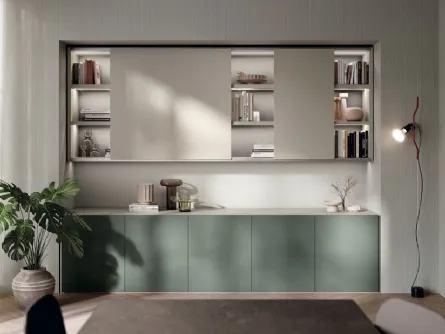 Parete Attrezzata Living Regola 01 di Scavolini