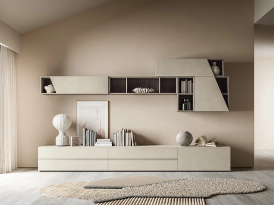 Parete Attrezzata Pratico PTG421 di SantaLucia