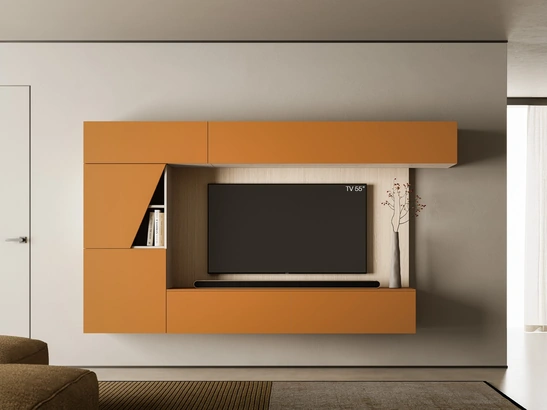 Parete Attrezzata Pratico PTG426 di SantaLucia