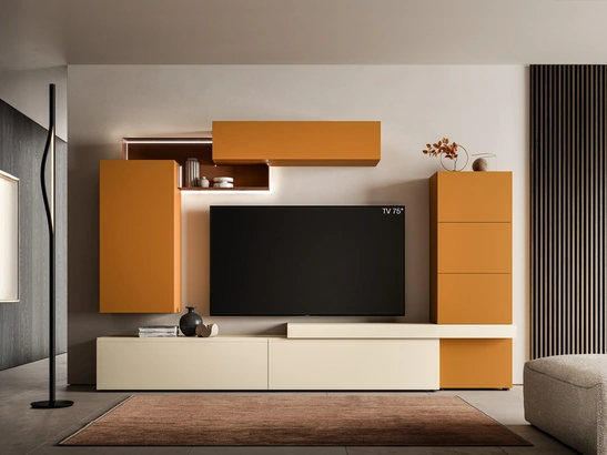 Parete Attrezzata Pratico PTG430 di SantaLucia