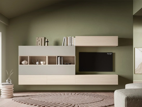 Parete Attrezzata Pratico PTG449 di SantaLucia