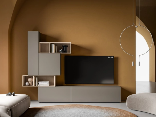 Parete Attrezzata Pratico PTG452 di SantaLucia