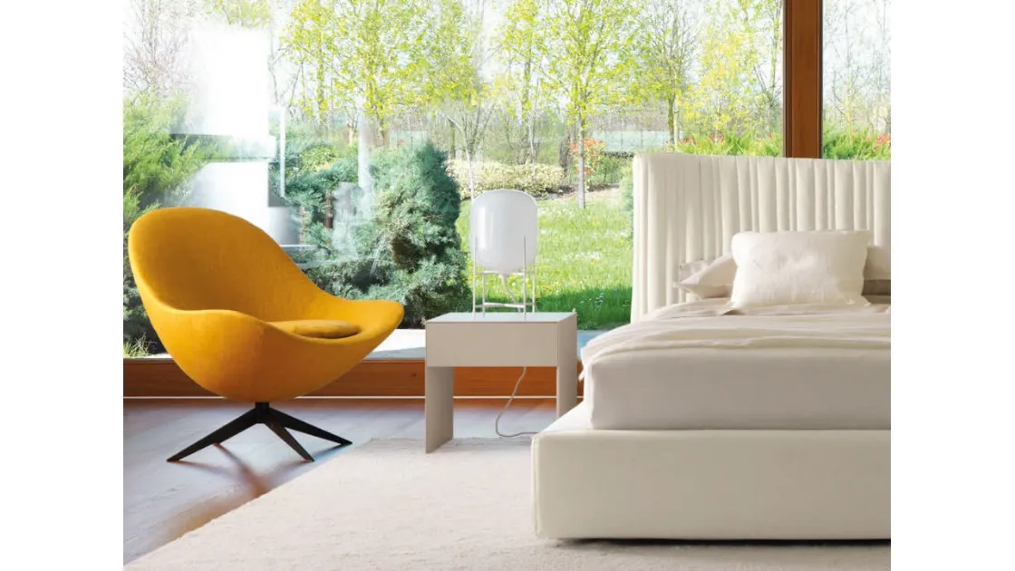 Poltrona di design in tessuto Soor di Desirèe