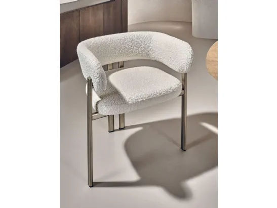 Sedia Bay Metal Armchair di Nature Design