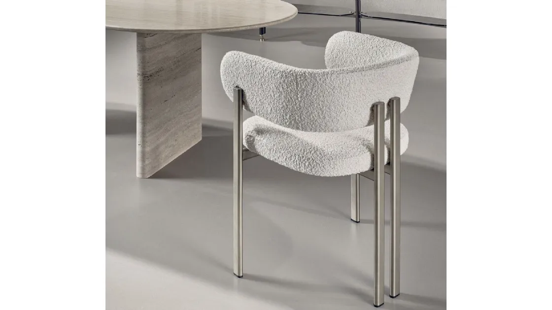 Sedia Bay Metal Armchair di Nature Design