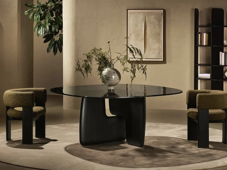 Tavolo Balance Glass di Nature Design