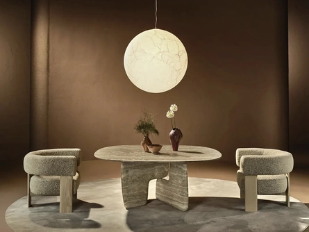 Tavolo in marmo Balance Lounge di Nature Design