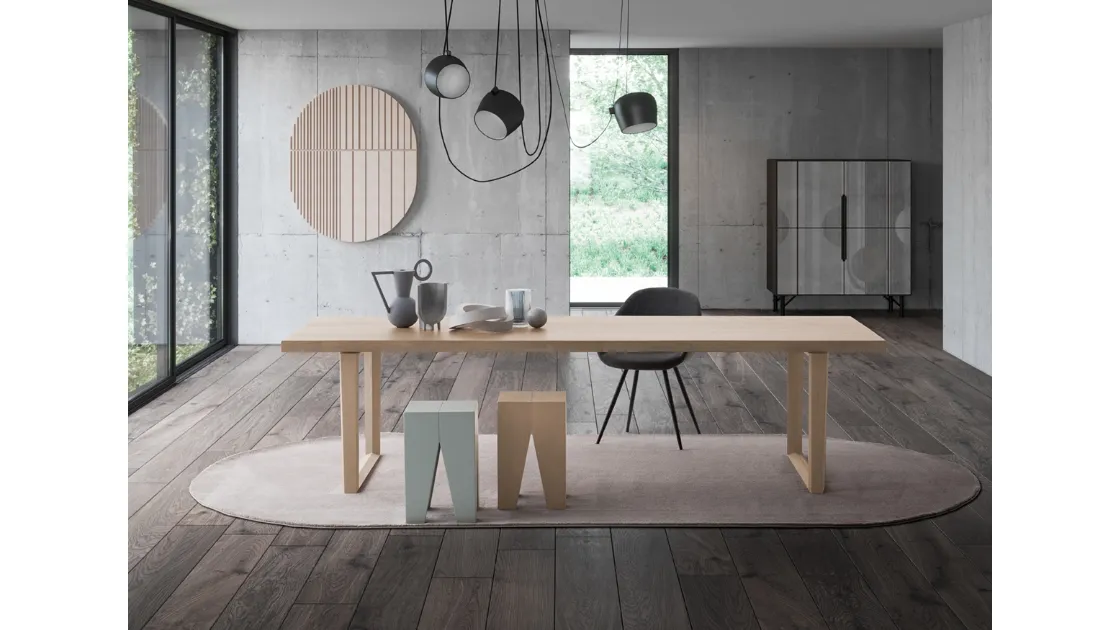 Tavolo San Francisco in Rovere massello di Devina Nais