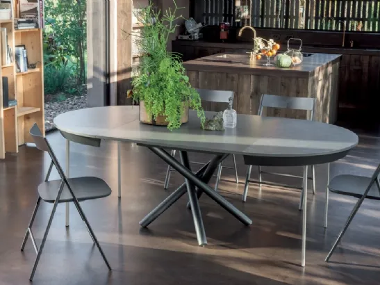 Tavolo Fahrenheit Round di Altacom