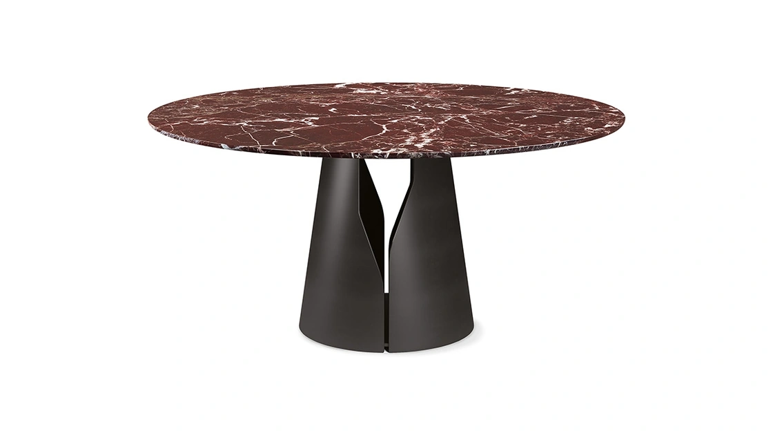Tavolo rotondo Giano Marble di Cattelan Italia