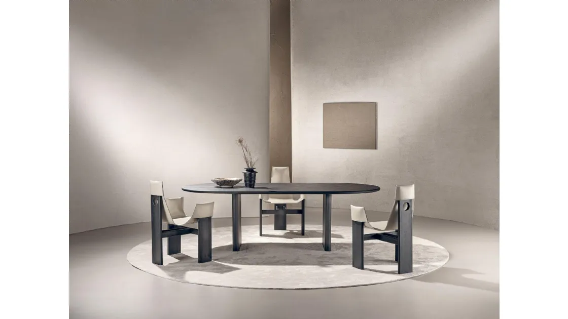 Tavolo in legno di Frassino Monolith di Nature Design