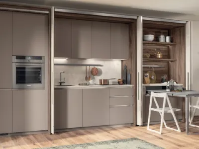 Cucina Moderna Boxi 06 Grigio Selce di Scavolini