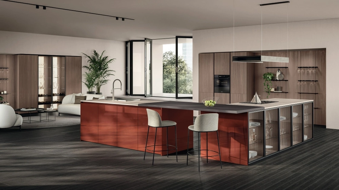 Cucina Moderna con isola Essenza 03 di Scavolini