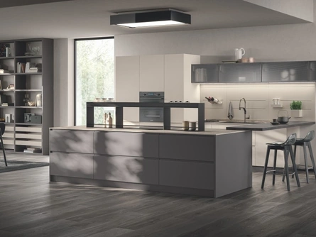 Cucina Moderna con penisola Motus 02 di Scavolini