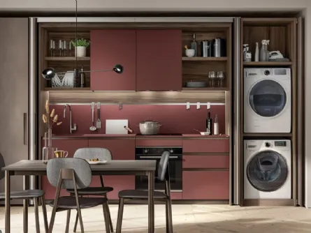 Cucina Boxi Rosso Jaipur di Scavolini