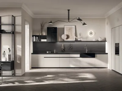 Cucina su misura Mira 03 in decorativo Home Matter e Gate Matter di Scavolini