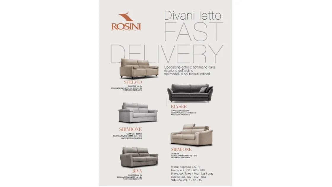 Rosini fast delivery