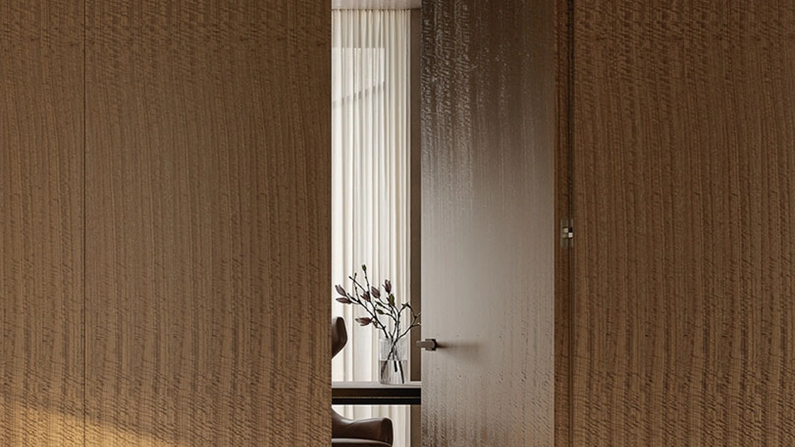 Porta per interni in legno Adela Battente di Henry Glass