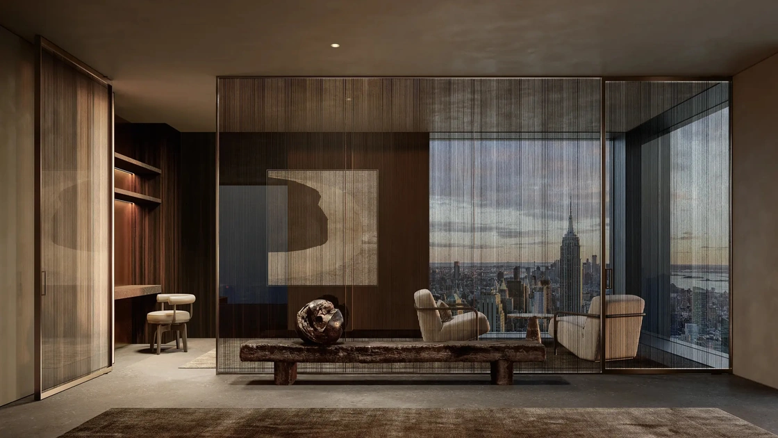 Porta per interni Manhattan a Bilico 01 di Henry Glass