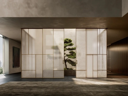 Porta per interni Manhattan Scorrevole 02 di Henry Glass