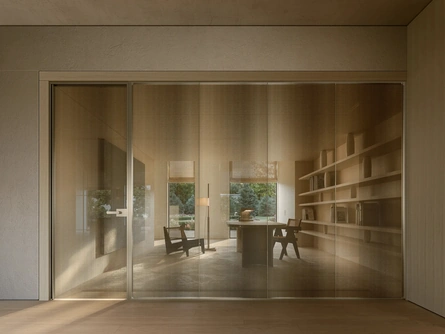 Porta per interni Vitra Battente con telaio di Henry Glass